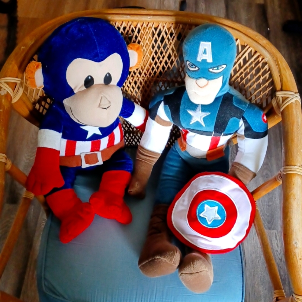 Captain America Plush $15 each.